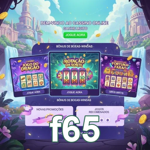 Ilustração de Aproveite o cassino online f65 com acesso seguro e rápido